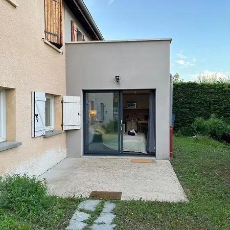 Charmante Dependance Lentilly Exterior foto